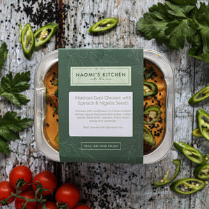 
                  
                    Load image into Gallery viewer, Makhani Gobi Chicken, Spinach &amp;amp; Nigella Seeds Share Size
                  
                