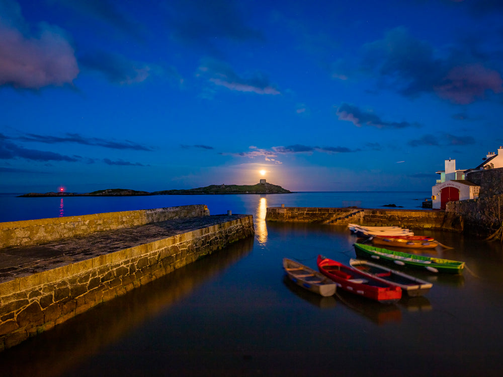 Terry McDonagh Photography Dalkey Island Moonrise