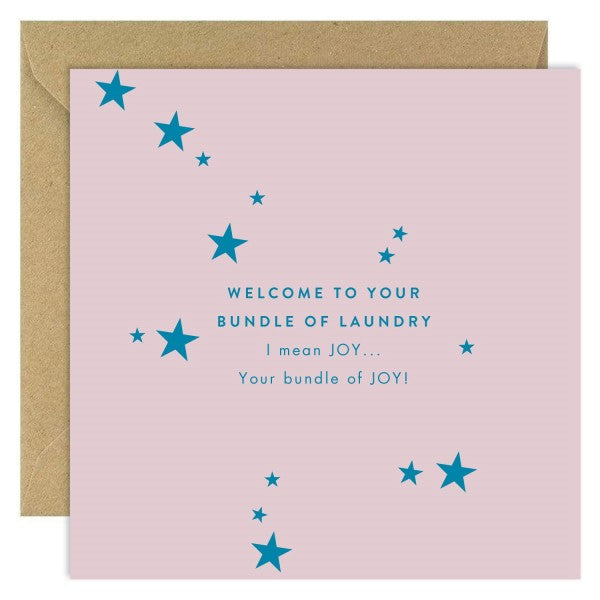 Greeting Card - Bundle of Laundry/Joy