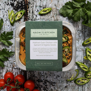 
                  
                    Load image into Gallery viewer, Makhani Gobi Chicken, Spinach &amp;amp; Nigella Seeds (Frozen)
                  
                